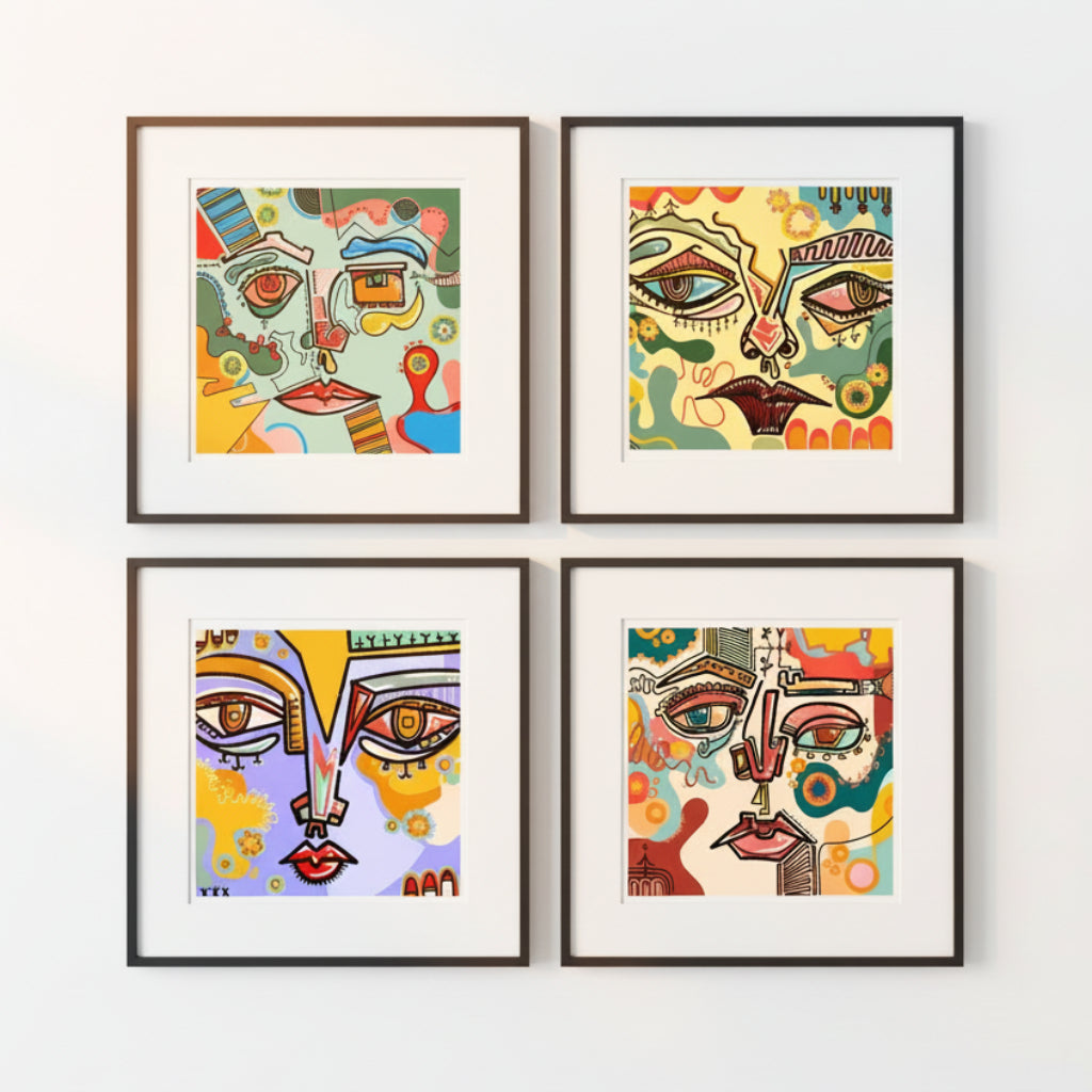 Abstract Faces Collection