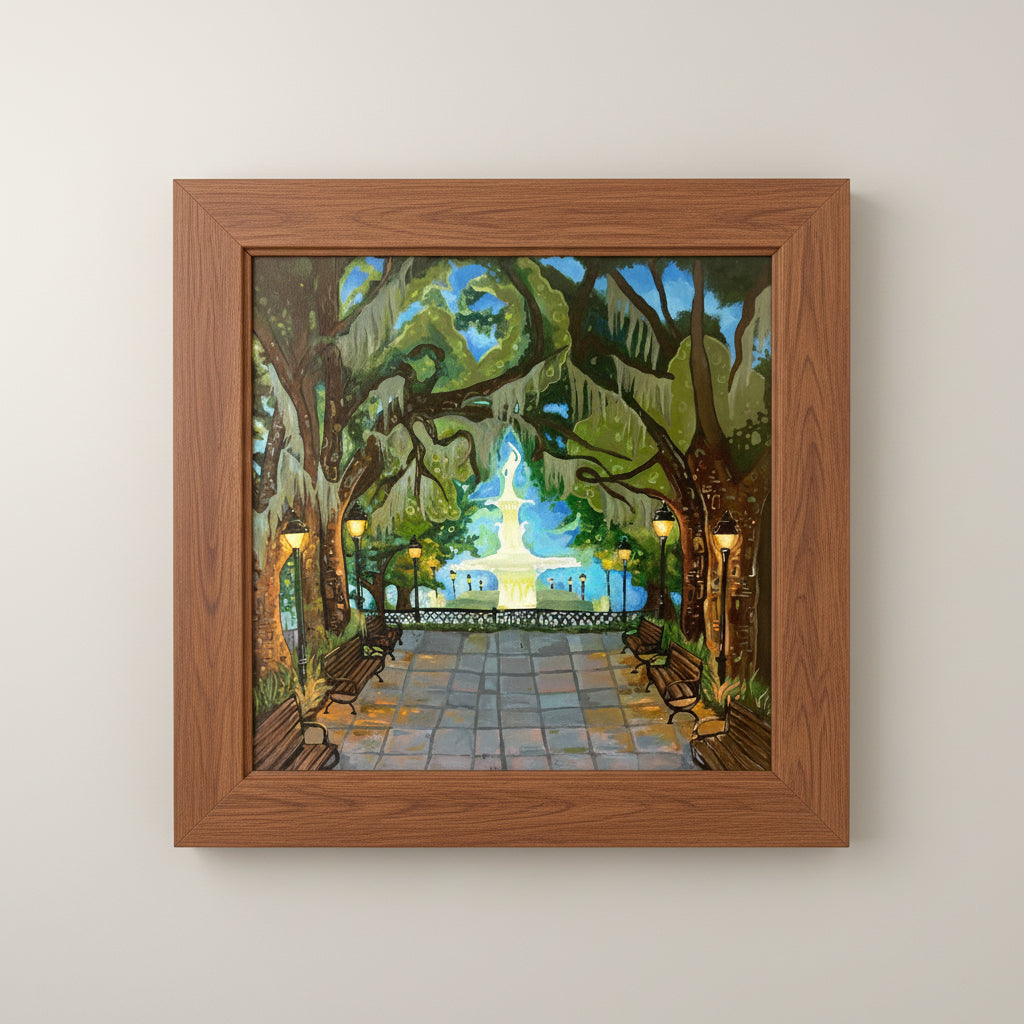 Under The Moss Print