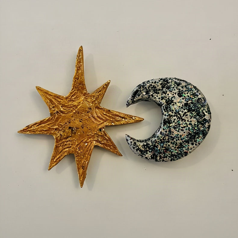 Star and Moon Magnets
